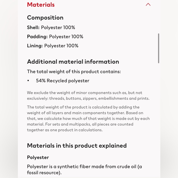 NWT • H&M • White Zip Up Puffer Coat - Picture 6 of 12